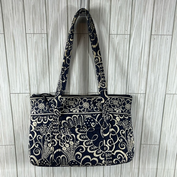 Vera Bradley Bags Vera Bradley Twirly Birds Navy Bag Poshmark